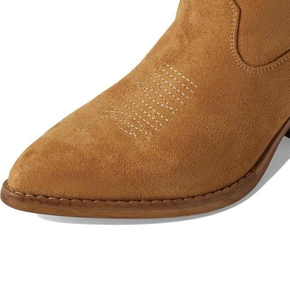 NEW Roper Starburst Tan Knee High Western Boots 15in Shaft Pointed Toe Size 9 - Picture 5 of 16